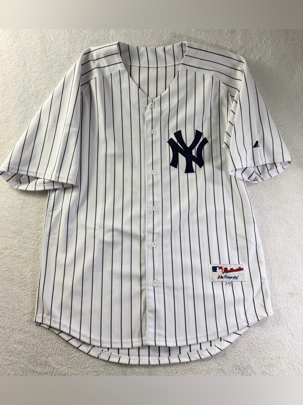Majestic Yankees Jorge Posada #20 Authentic Collection Jersey Size 52